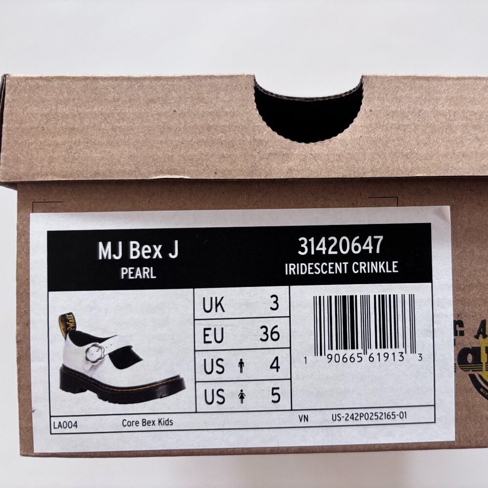 Dr. Martens Kids Mary Janes, size EU 36 (UK 3) - Picture 4 of 10